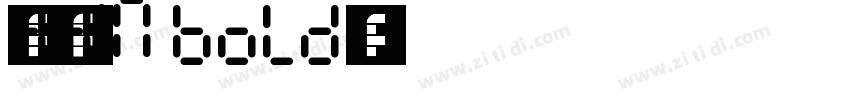 字体名称D-DIN Bold字体转换